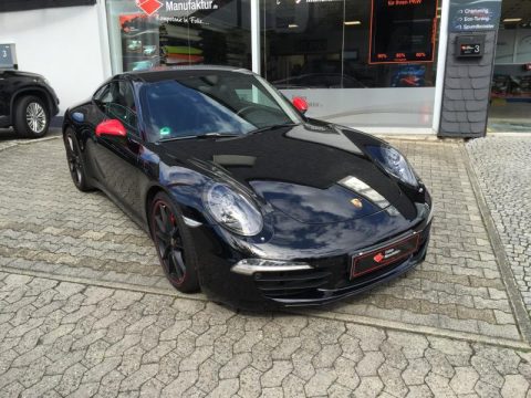 Porsche 911 Mirror Wrap