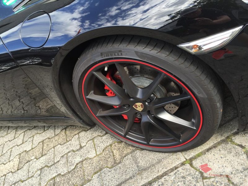 Porsche 911 Aussenspiegelfolierung – Bild 10