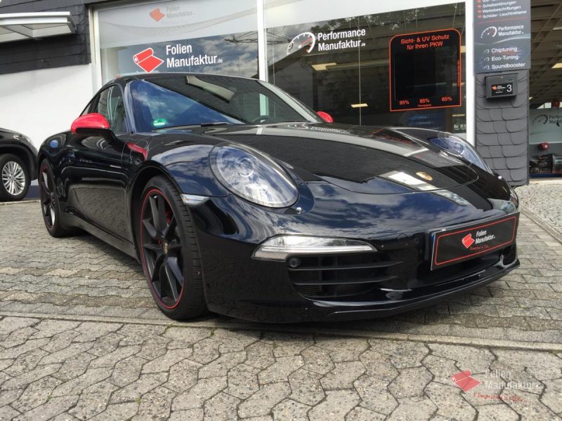 Porsche 911 Aussenspiegelfolierung – Bild 2