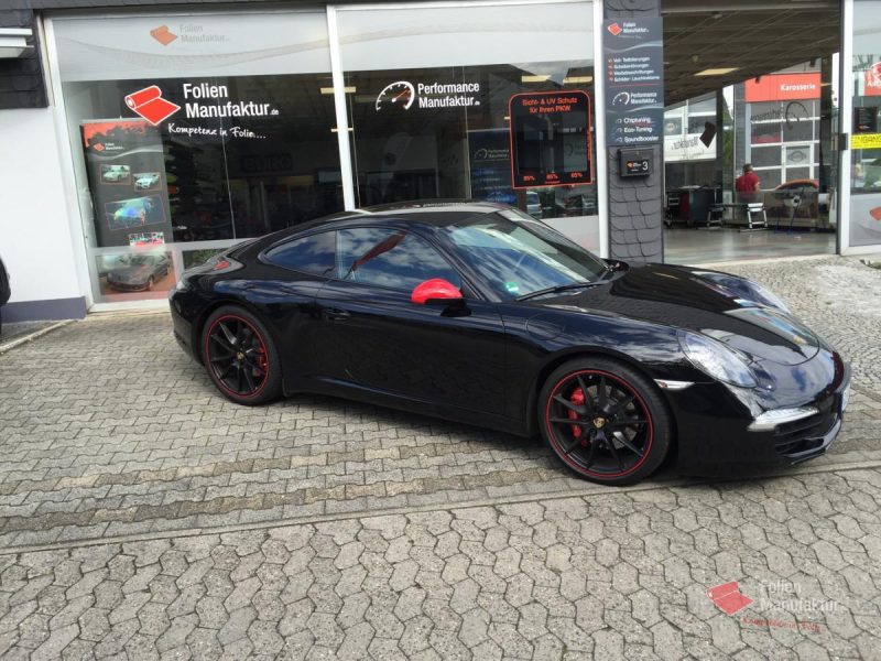 Porsche 911 Aussenspiegelfolierung – Bild 5