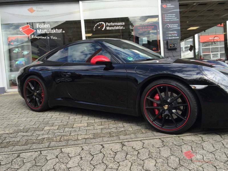 Porsche 911 Aussenspiegelfolierung – Bild 6