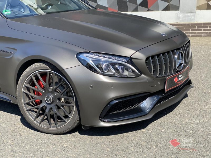 Mercedes C63 Cabriolet Full Wrap Avery – Bild 6