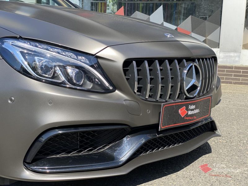 Mercedes C63 Cabriolet Full Wrap Avery – Bild 5
