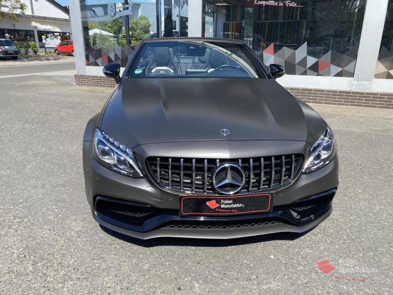 Mercedes C63 Cabriolet Full Wrap Avery – Bild 2