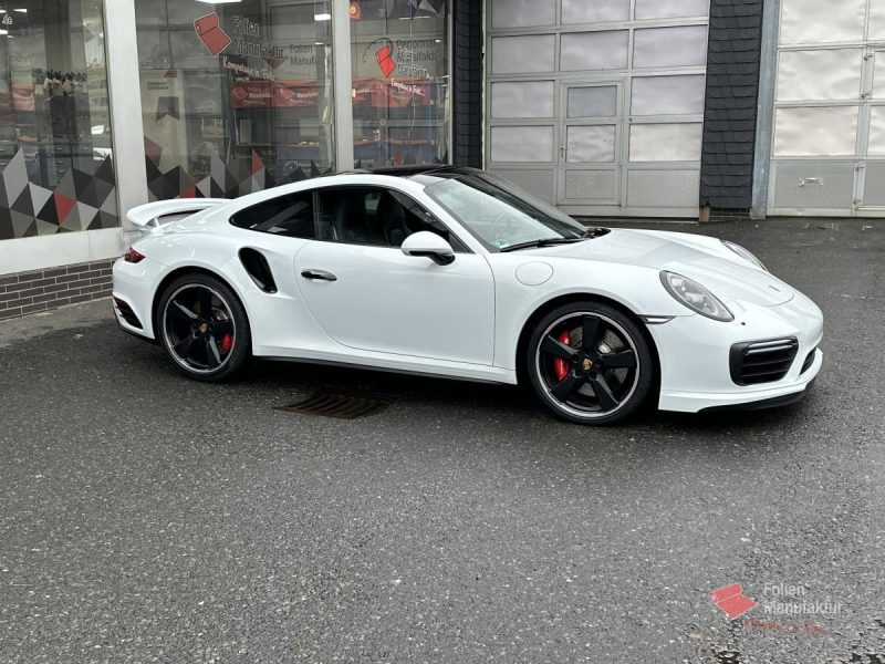 Porsche 911 Turbo S Lackschutzfolierung – Bild 9