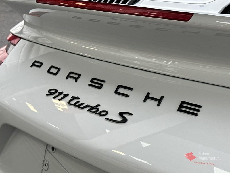 Porsche 911 Turbo S Lackschutzfolierung – Bild 4