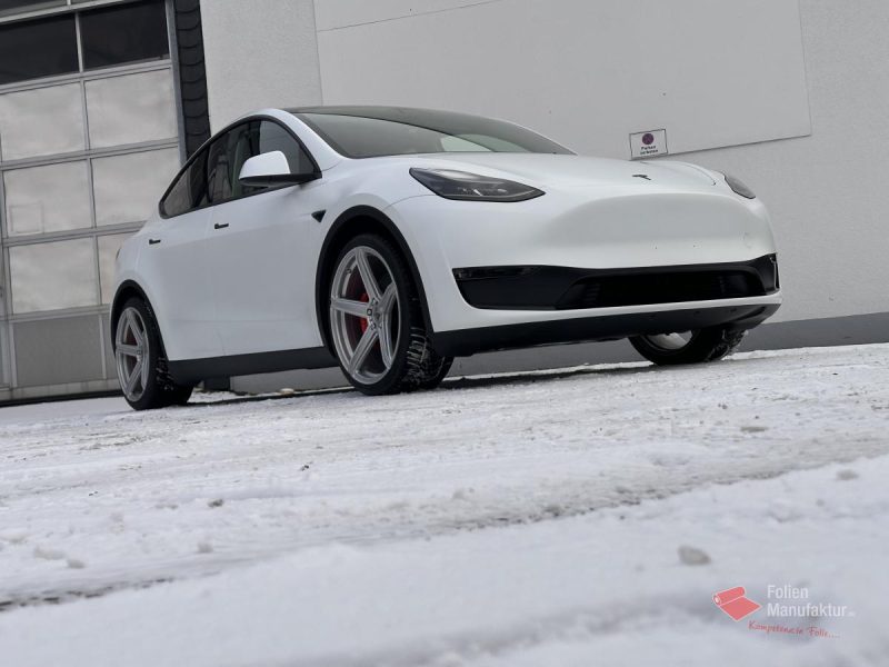 Tesla Model Y Matte Paint Protection Film – Bild 8