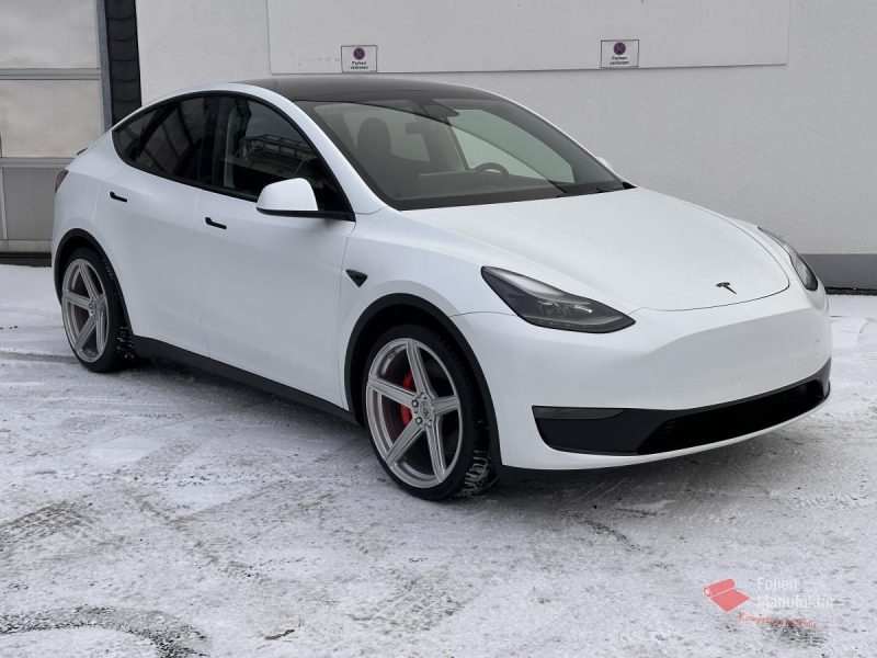 Tesla Model Y Matte Paint Protection Film – Bild 1