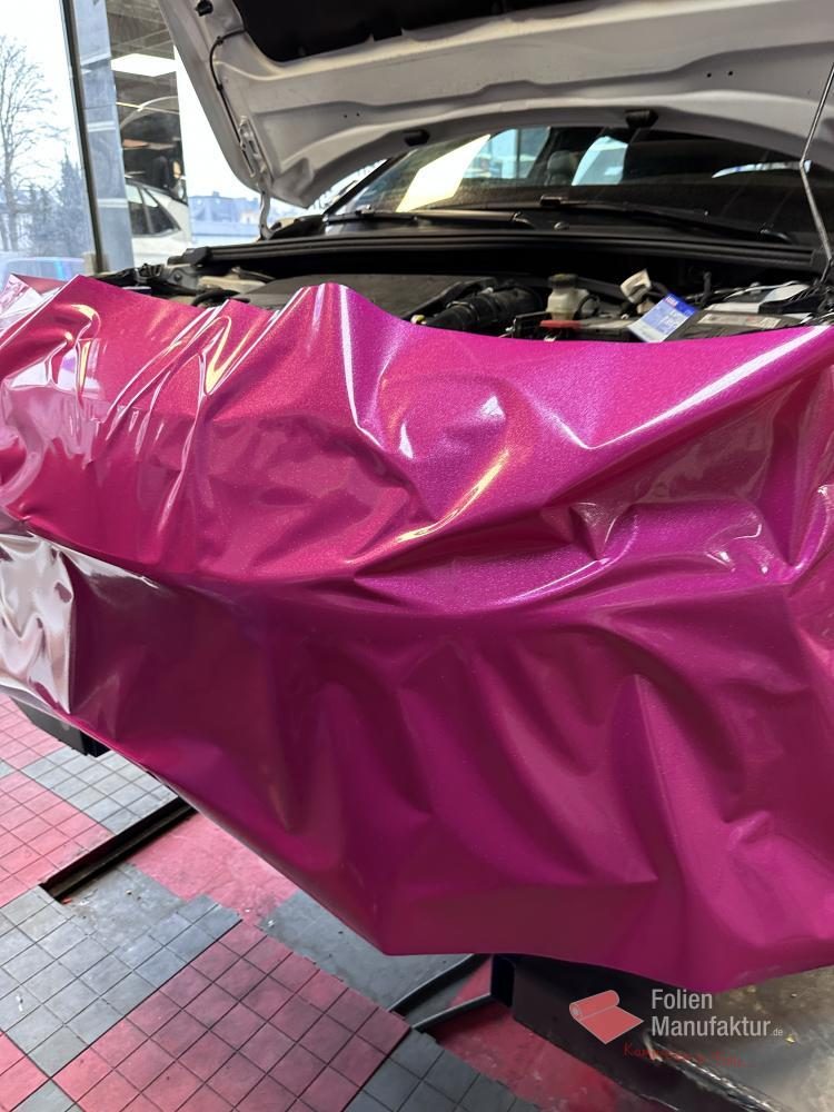Opel Corsa Vollfolierung Pink – Bild 4