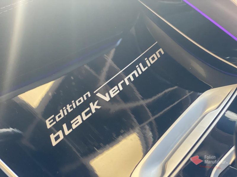 BMW X6 Black vermilion Lackschutzfolierung – Bild 6