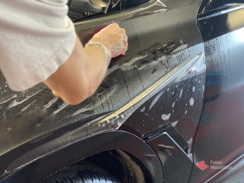 BMW X6 Black vermilion Lackschutzfolierung – Bild 7