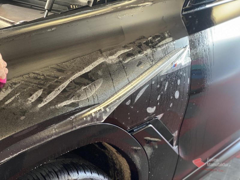 BMW X6 Black vermilion Lackschutzfolierung – Bild 8