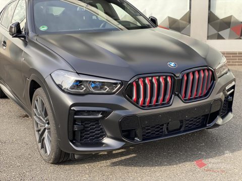 BMW X6 Black vermilion Lackschutzfolierung