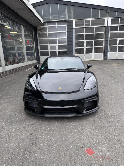 Porsche 718 Sypder Lackschutzfolierung