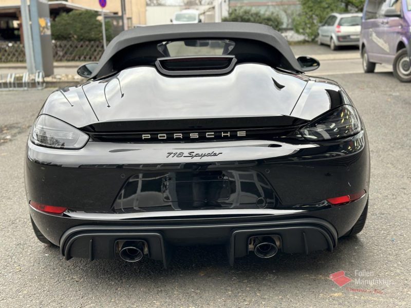 Porsche 718 Sypder Lackschutzfolierung – Bild 4