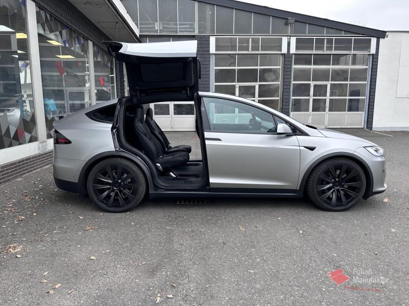Tesla Model X Plaid Full Wrap – Bild 7