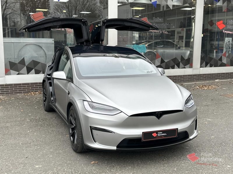 Tesla Model X Plaid Full Wrap – Bild 6