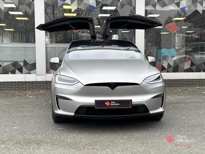 Tesla Model X Plaid Full Wrap – Bild 5
