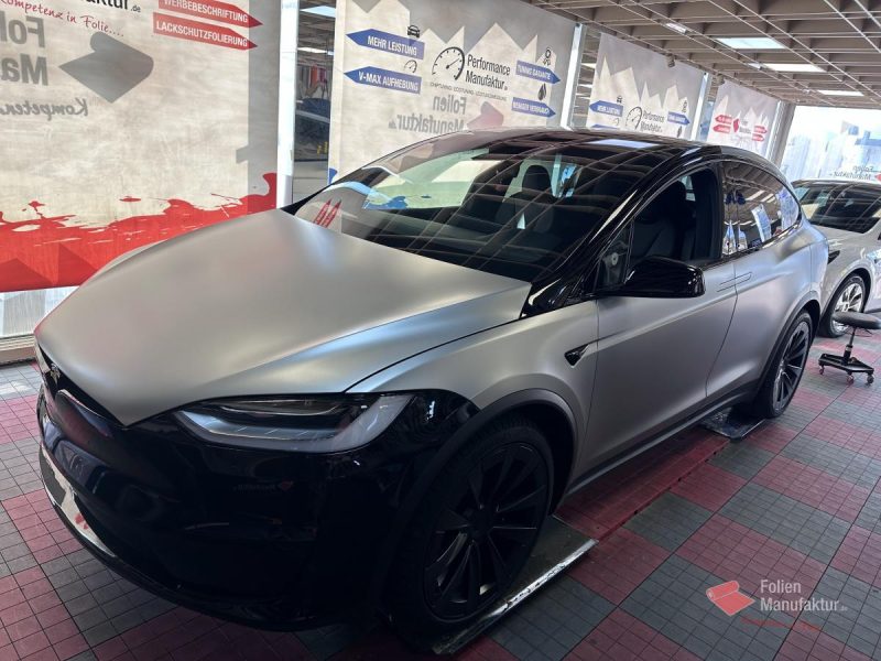 Tesla Model X Plaid Full Wrap – Bild 14