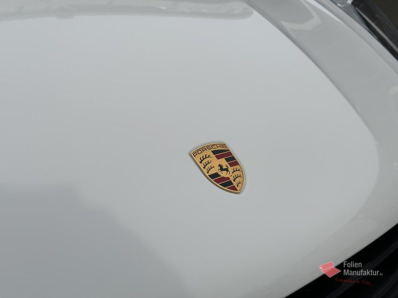 Porsche Macan Full Wrap in Chalk (Kreide) – Bild 7