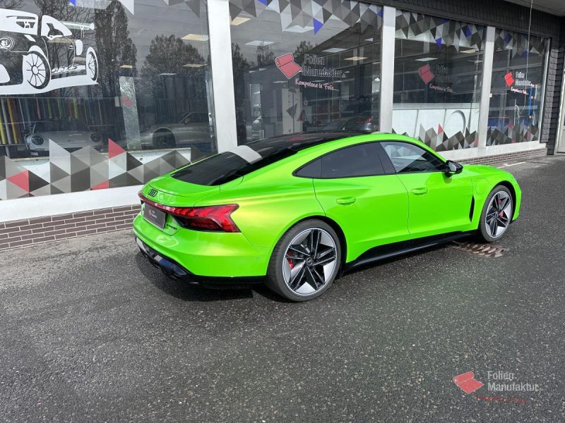 Audi e-tron GT RS Full Wrap – Bild 8