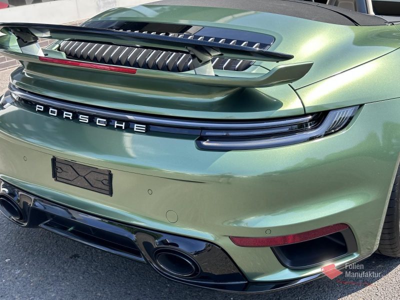 Porsche 911 992 Turbo Vollfolierung – Bild 4