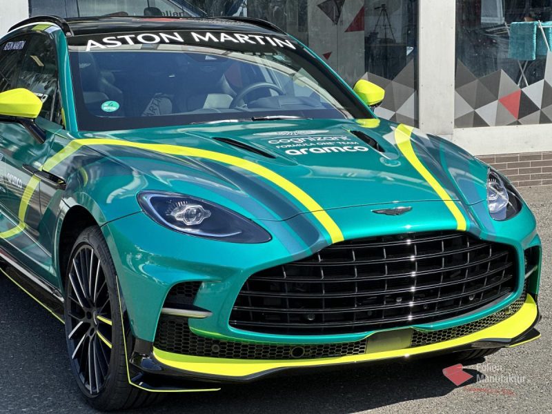 Aston Martin DBX 707 vollfolierung Safety Car Design – Bild 6