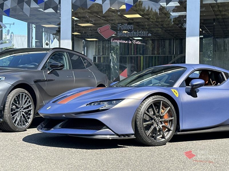 Ferrari SF90 matt Lackschutzfolierung – Bild 5