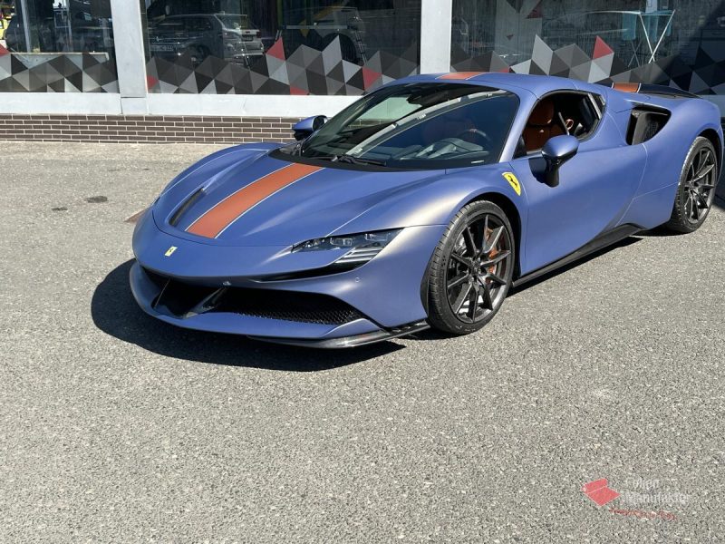 Ferrari SF90 matt Lackschutzfolierung – Bild 8