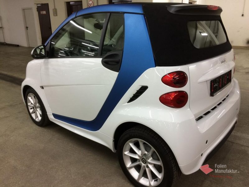 Smart folierung Tridionzelle blau matt – Bild 3