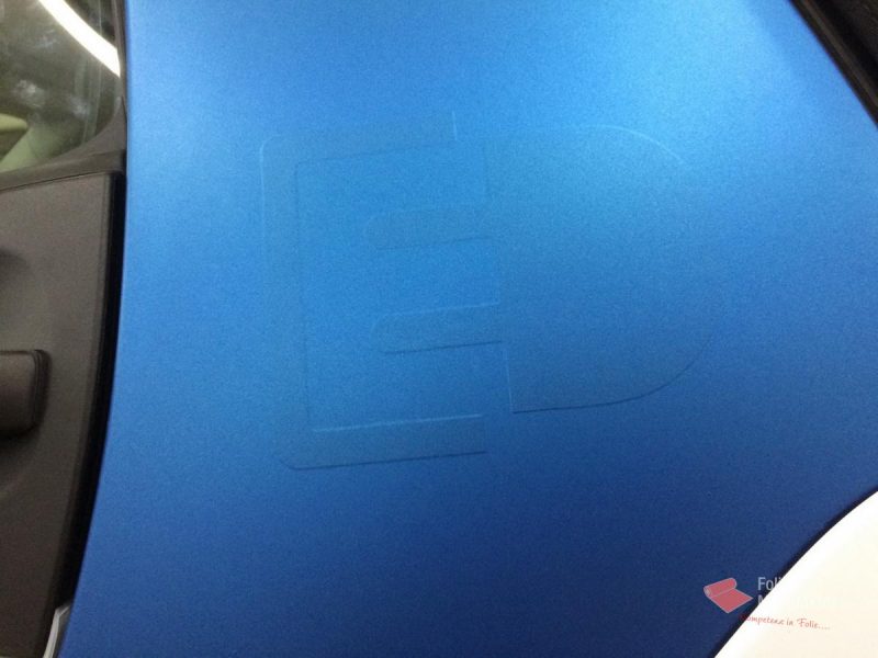 Smart folierung Tridionzelle blau matt – Bild 4