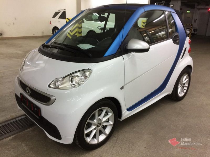 Smart folierung Tridionzelle blau matt – Bild 5