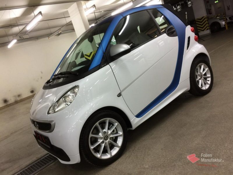 Smart folierung Tridionzelle blau matt – Bild 9