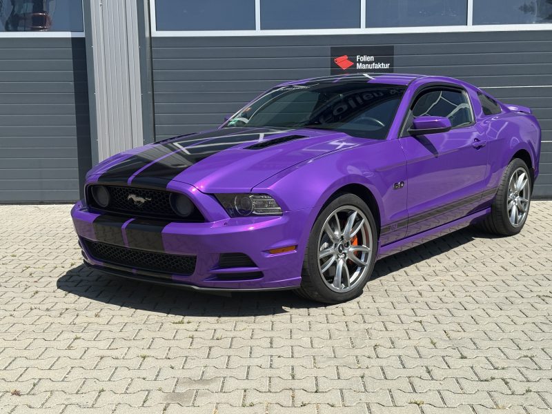 Ford Mustang Vollfolierung – Folien Manufaktur