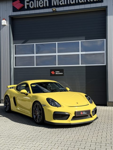 Porsche GT4 Lackschutzfolie
