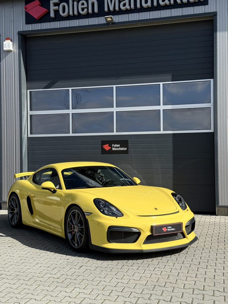 Porsche GT4 Paint Protection Film – Bild 1