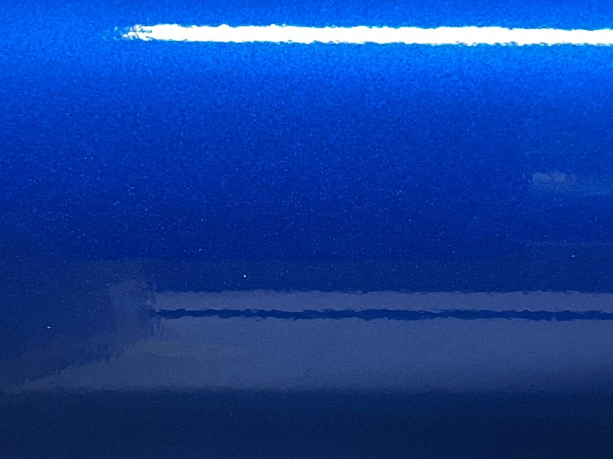 Folienfarbe Blue fire gloss