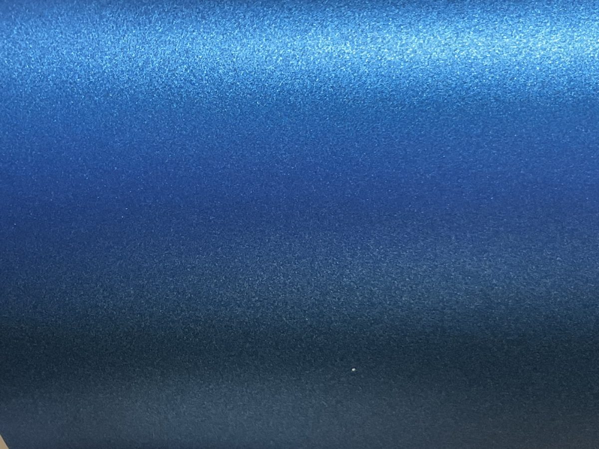 Folienfarbe Blue metallic matte