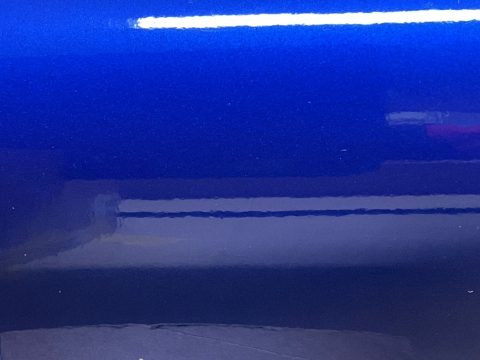 Folienfarbe Cosmic blue gloss