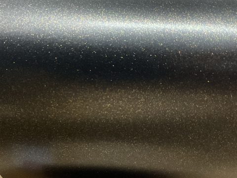 Folienfarbe Gold dust black satin