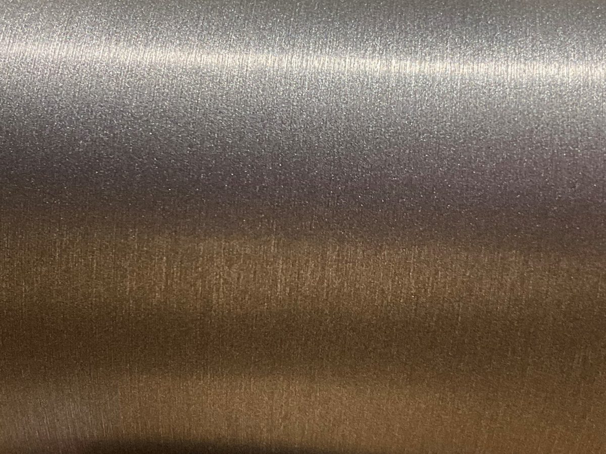 Folienfarbe Steel brushed