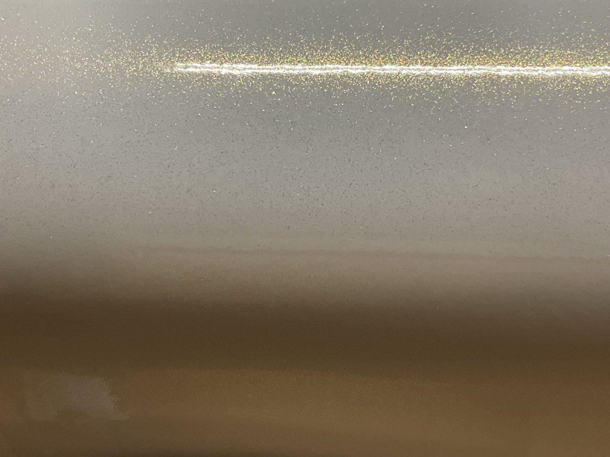 Folienfarbe White gold sparkle gloss