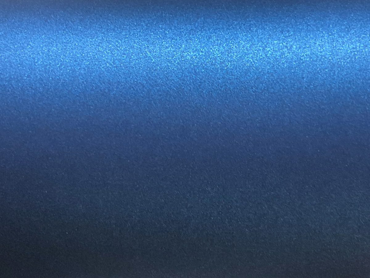 Folienfarbe Blue matte metallic
