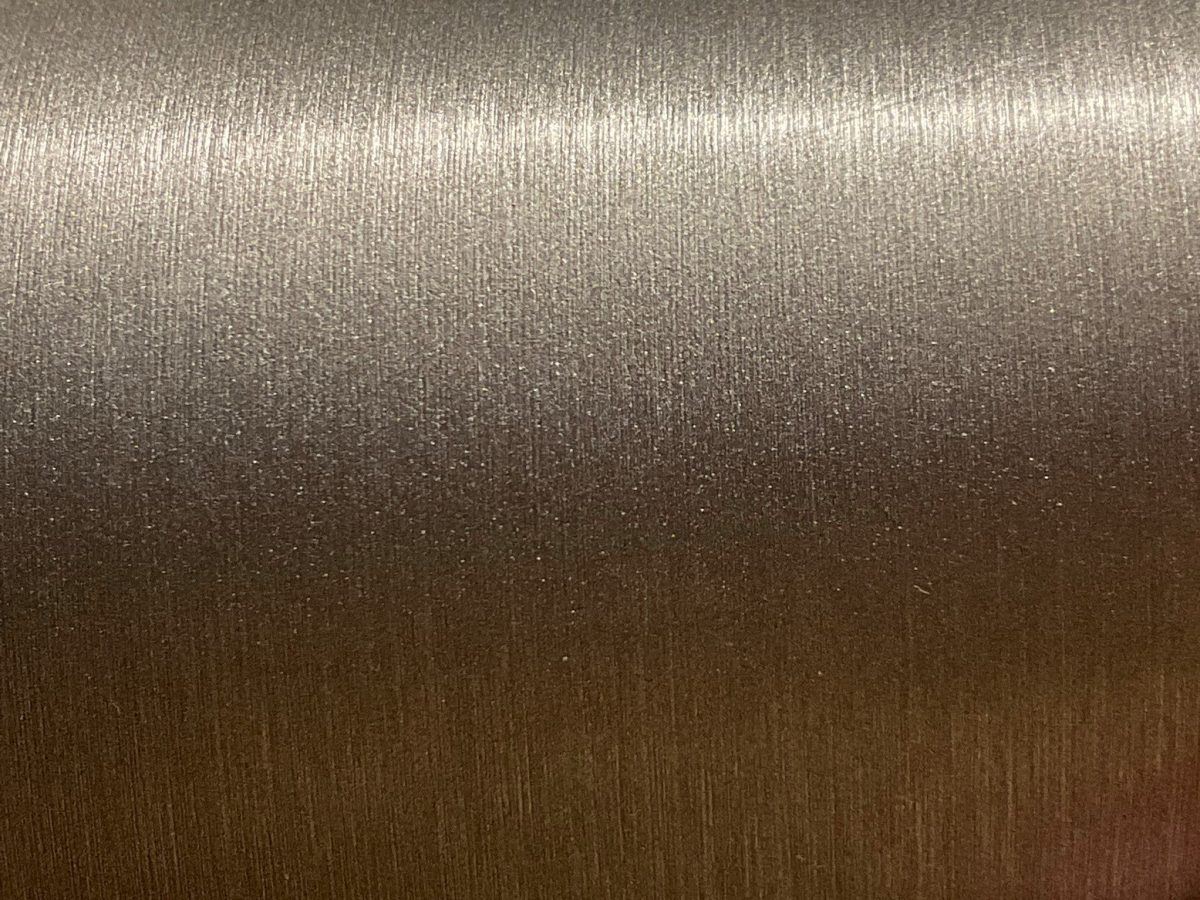 Folienfarbe Brushed titanium extreme textures