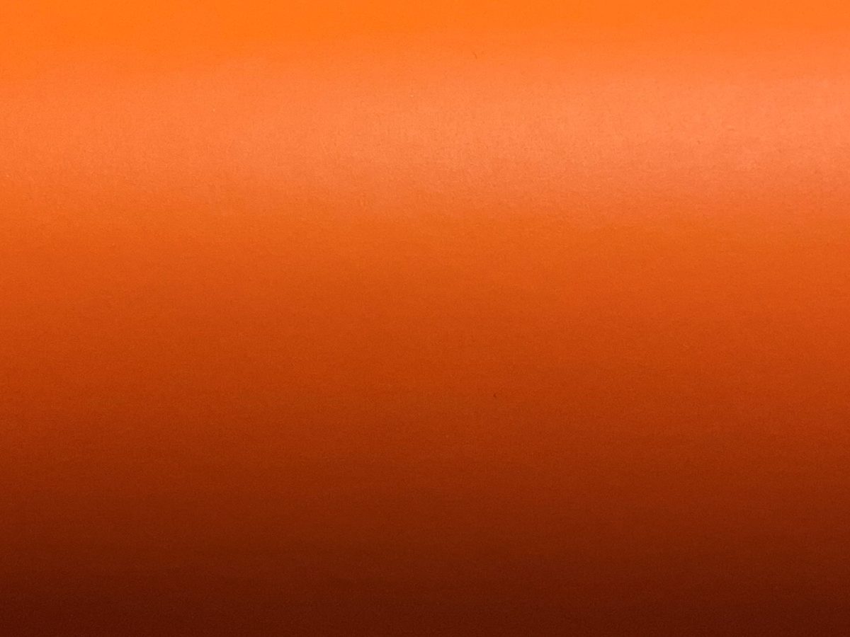 Folienfarbe Orange matte