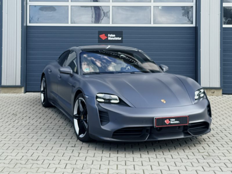 Porsche Taycan TurboS Vollfolierung – Bild 9