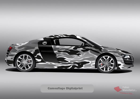 Folienfarbe Camouflage