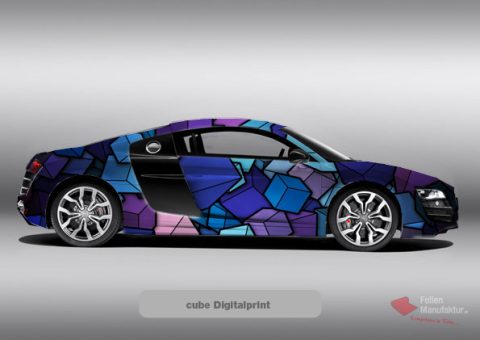 Folienfarbe Cube