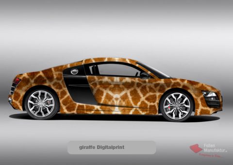Folienfarbe Giraffe