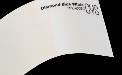 Folienfarbe Diamond Blue White
